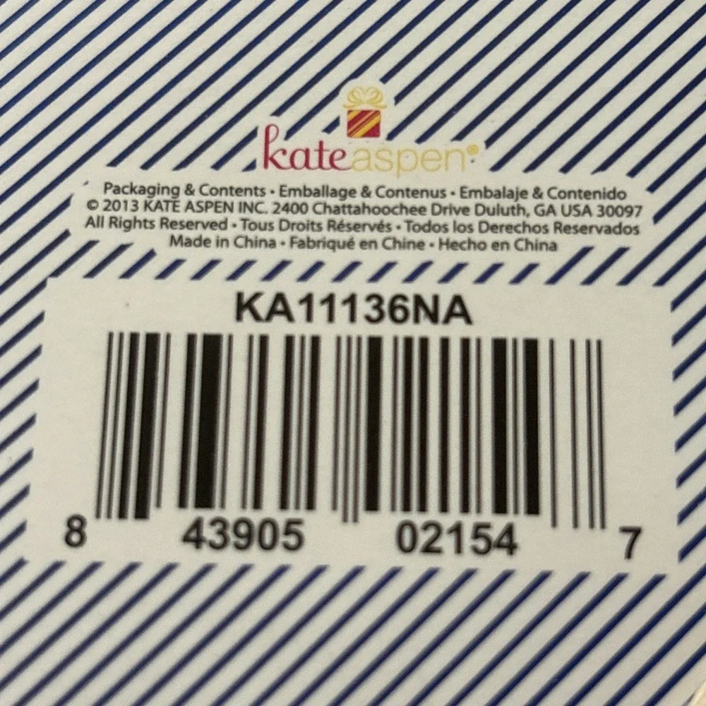 Kate Aspen 2013‎ Nautical Anchor Bottle Opener In Box - New